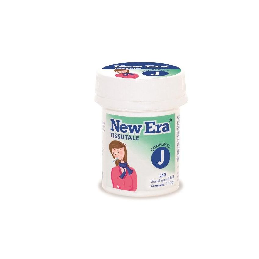New Era Complesso J - Granuli Omeopatici, Confezione da 240