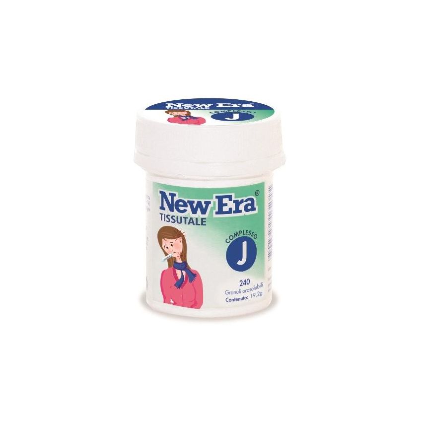 New Era Complesso J - Granuli Omeopatici, Confezione da 240