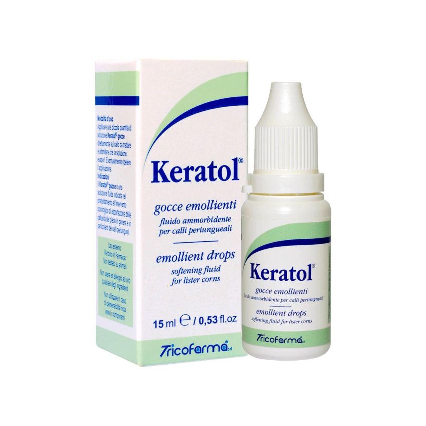 Gocce Emollienti Keratol - Cura Intensiva per la Pelle 15ml