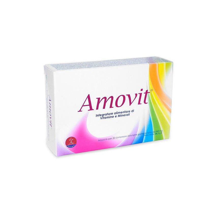 Amovit - Confezione da 30 Compresse per il Benessere Fisico