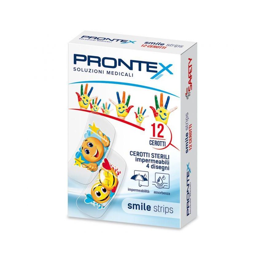 Prontex Smile Strips Cerotti - Confezione da 12 Pezzi