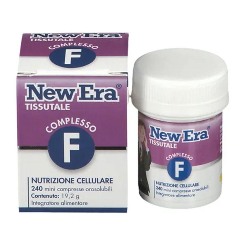 New Era Complesso F - Granuli Omeopatici, Confezione da 240