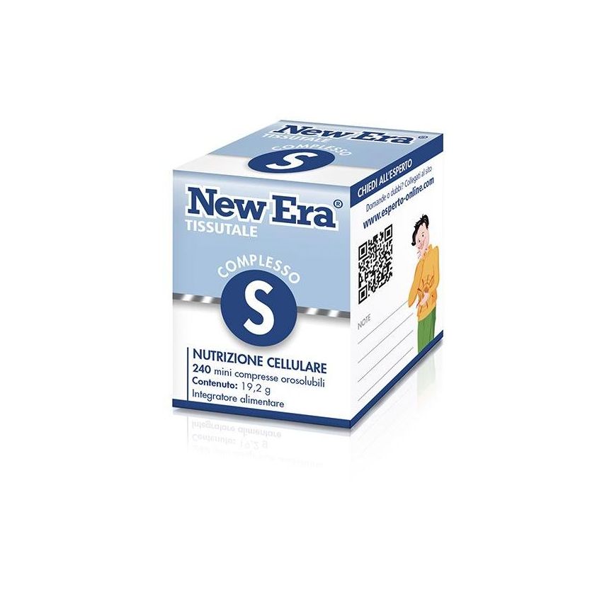 New Era Complesso S - 240 Granuli Nutrizionali