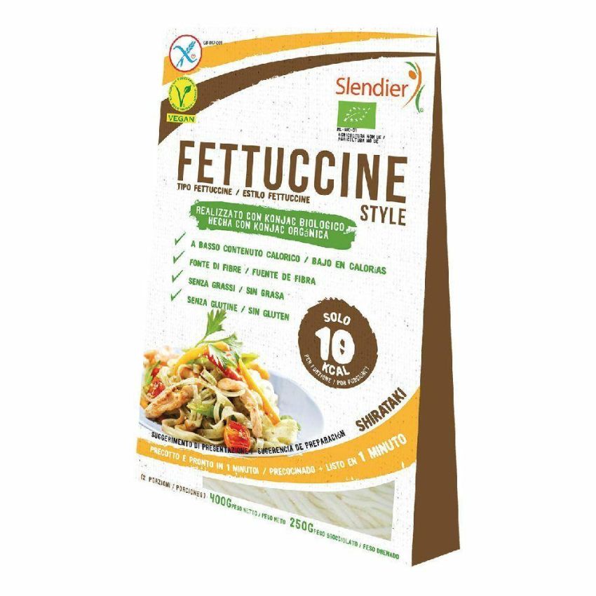 Fettuccine Biologiche Slendier da 250g
