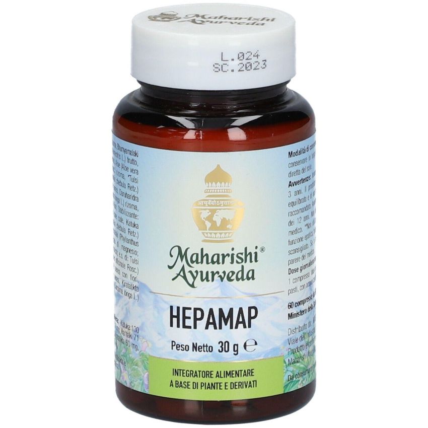 Hepamap 60 Compresse per il Supporto del Fegato