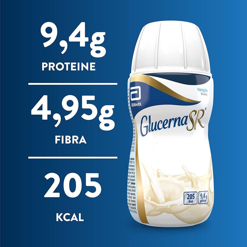 Glucerna SR Vaniglia Shake Sostitutivo del Pasto 220ml