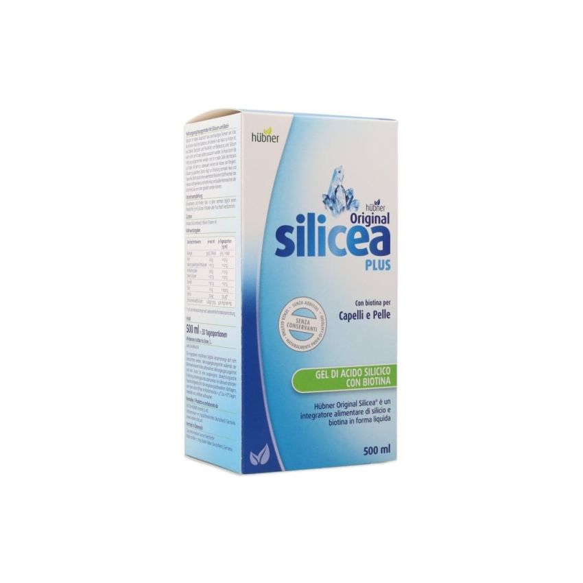 Hubner Original Silicea Plus - Rinforzante per Capelli e Pelle, 500ml
