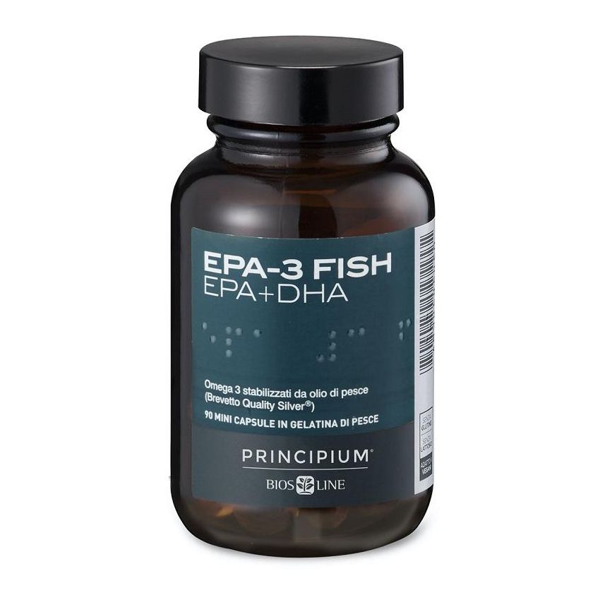 Bios Line Principium EPA-3 Fish Oil, Pacco da 90 Capsule