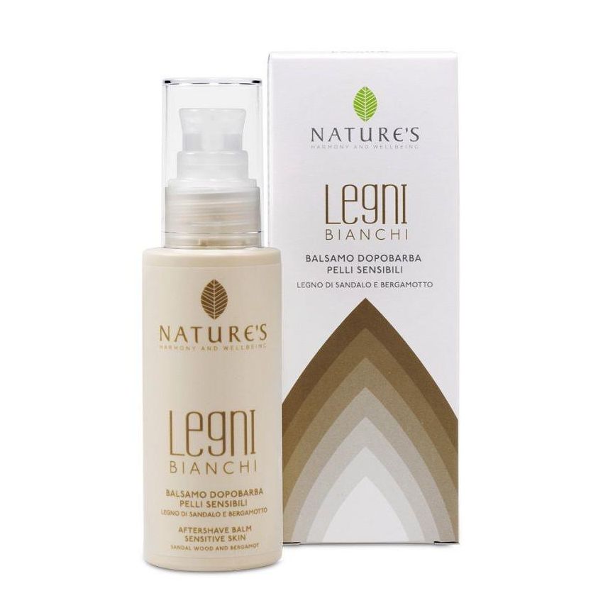 Dopobarba per Pelli Sensibili 100ml - Legni Bianchi di Nature's