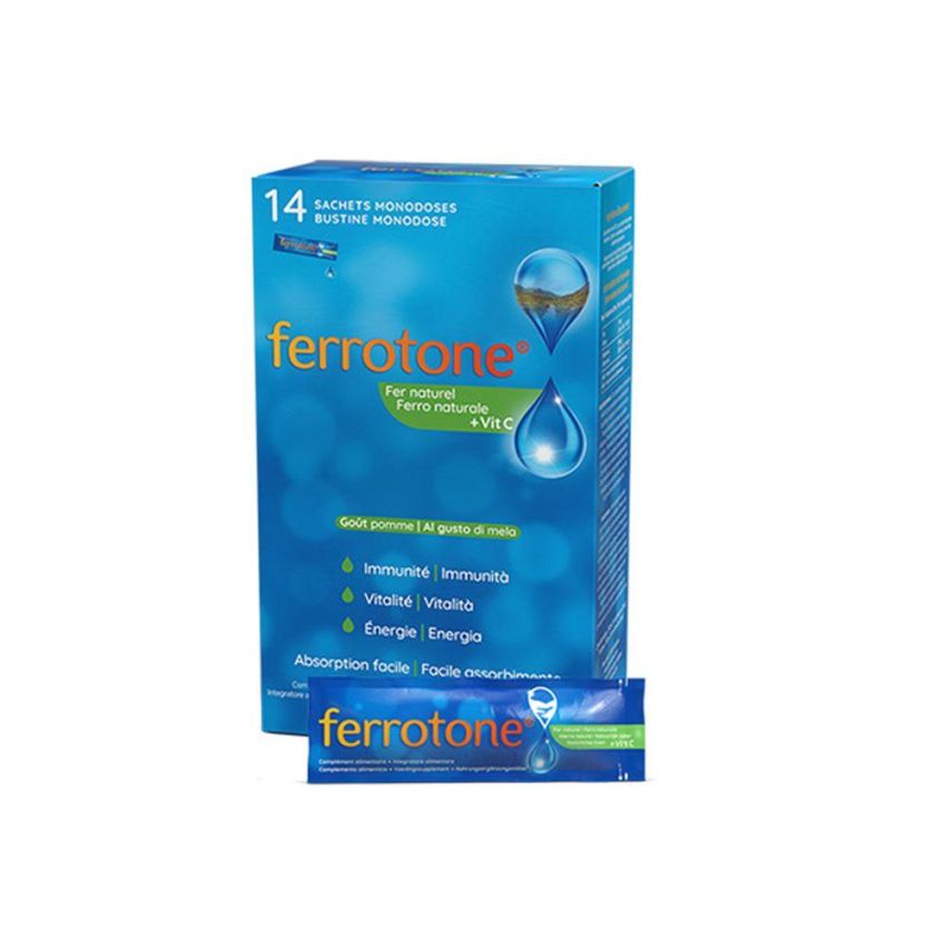 Ferrotone Apple - 28 Bustine da 25ml