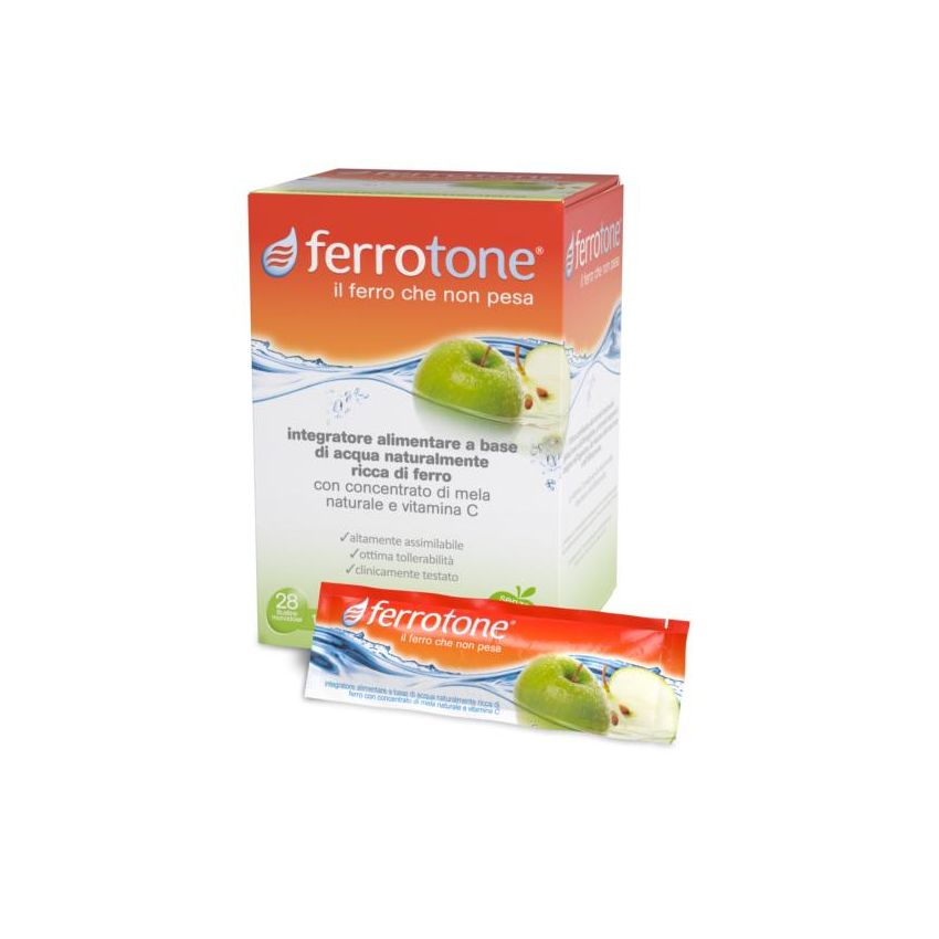 Ferrotone Apple - 28 Bustine da 25ml