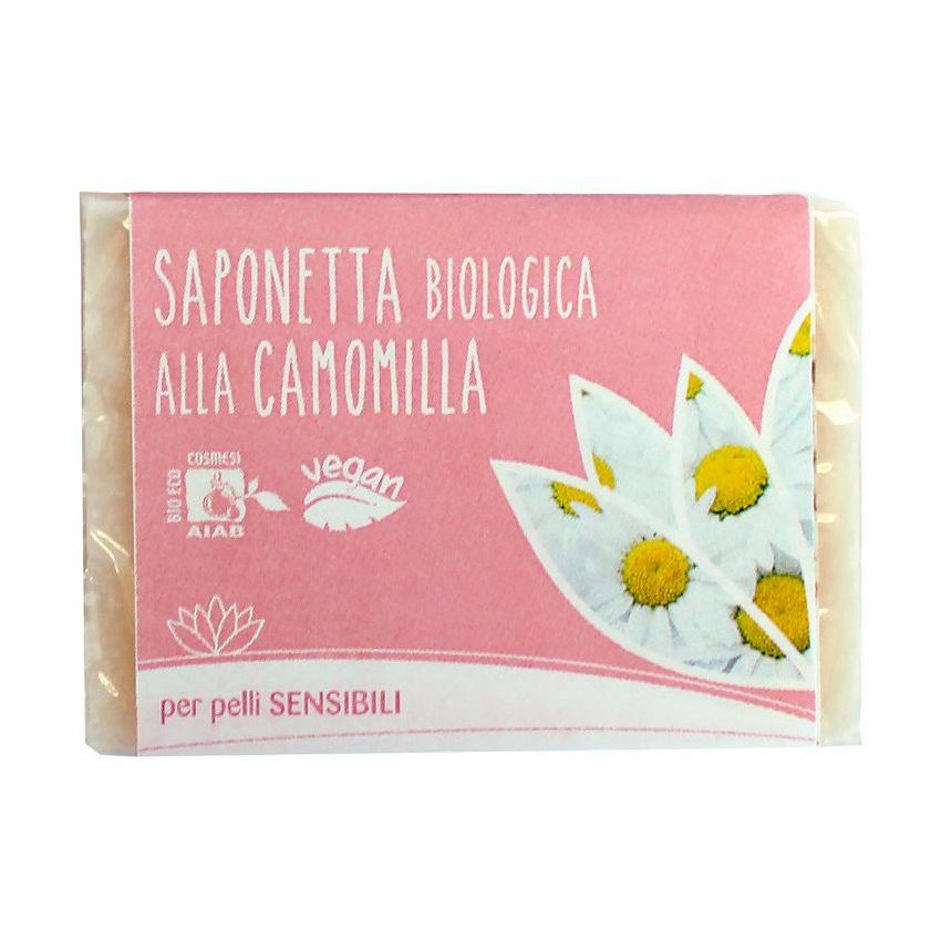 Saponetta Bio al Fior di Loto e Camomilla - 100g