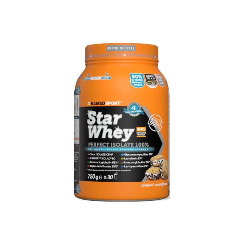 Named Sport Star Premium Cookies & Cream Whey Protein 750g