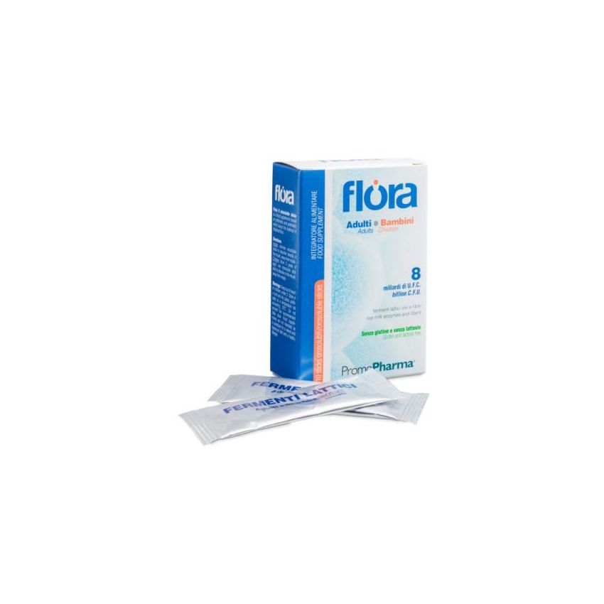 Flora 8 - 10 Stick Orosolubili per Adulti e Bambini
