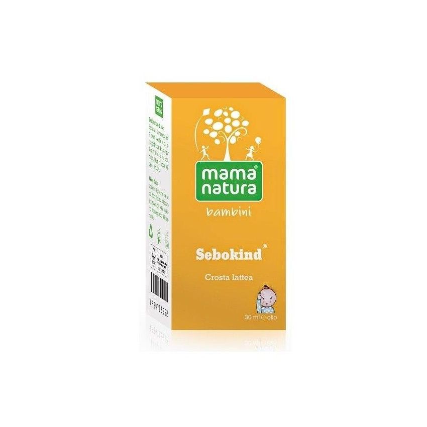Mama Natura Sebokind - Olio per il Trattamento della Crosta Lattea, 30ml