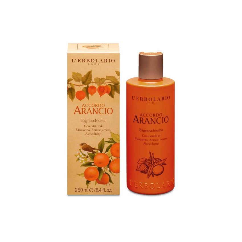 Bagnoschiuma alla Fragranza di Arancio L'Erbolario - 250ml