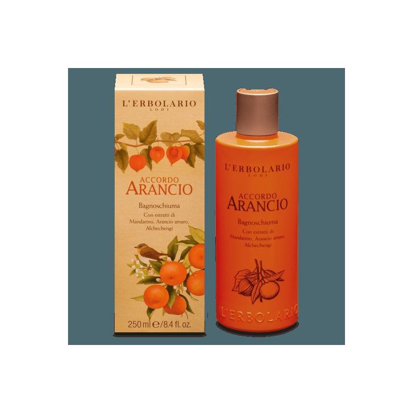Bagnoschiuma alla Fragranza di Arancio L'Erbolario - 250ml