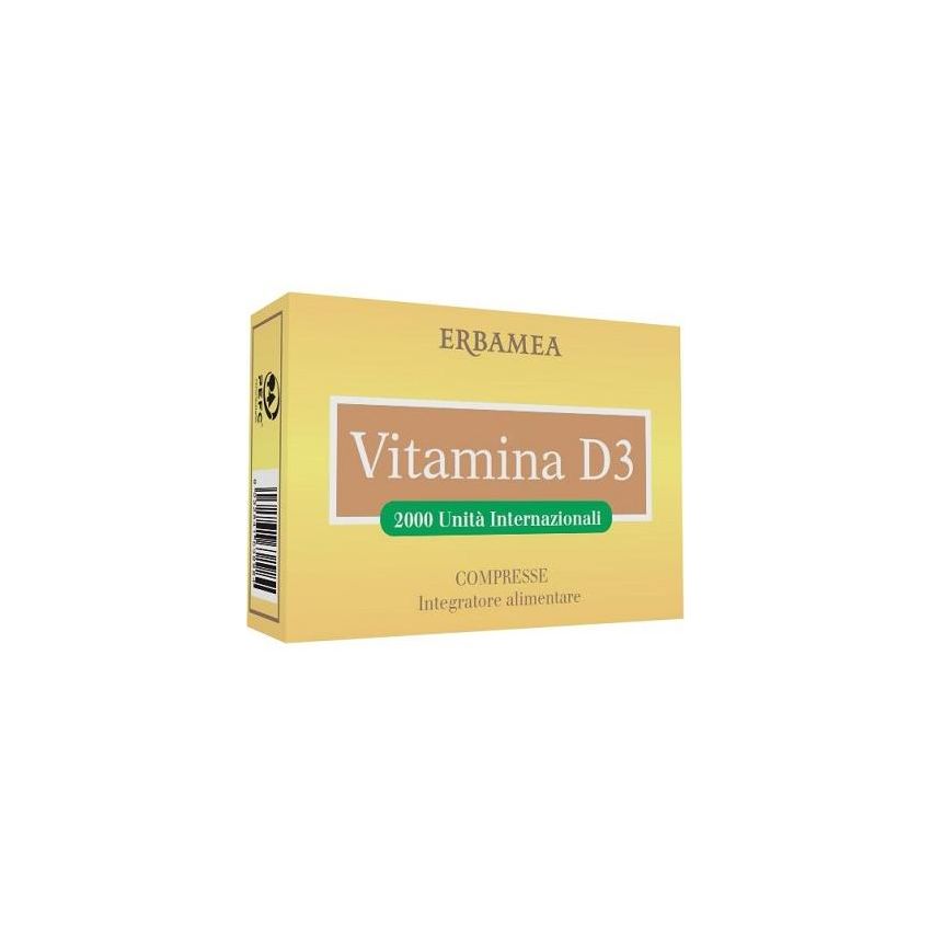 Erbamea Vitamina D3 Supplemento Nutrizionale - 90 Compresse