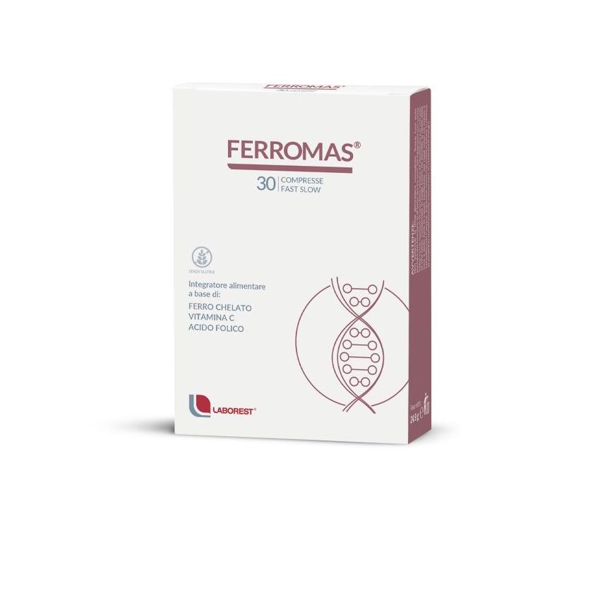 Ferromas - Supplemento di Ferro con 30 Compresse