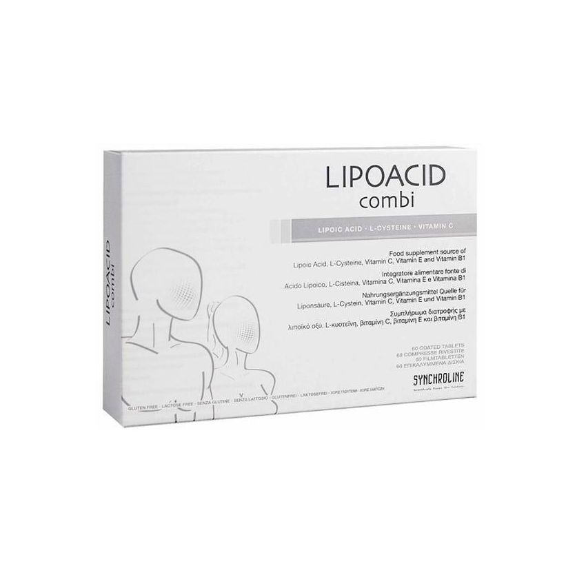Combi Lipoacid - Integratore Alimentare per Perdita di Peso, 60 Capsule