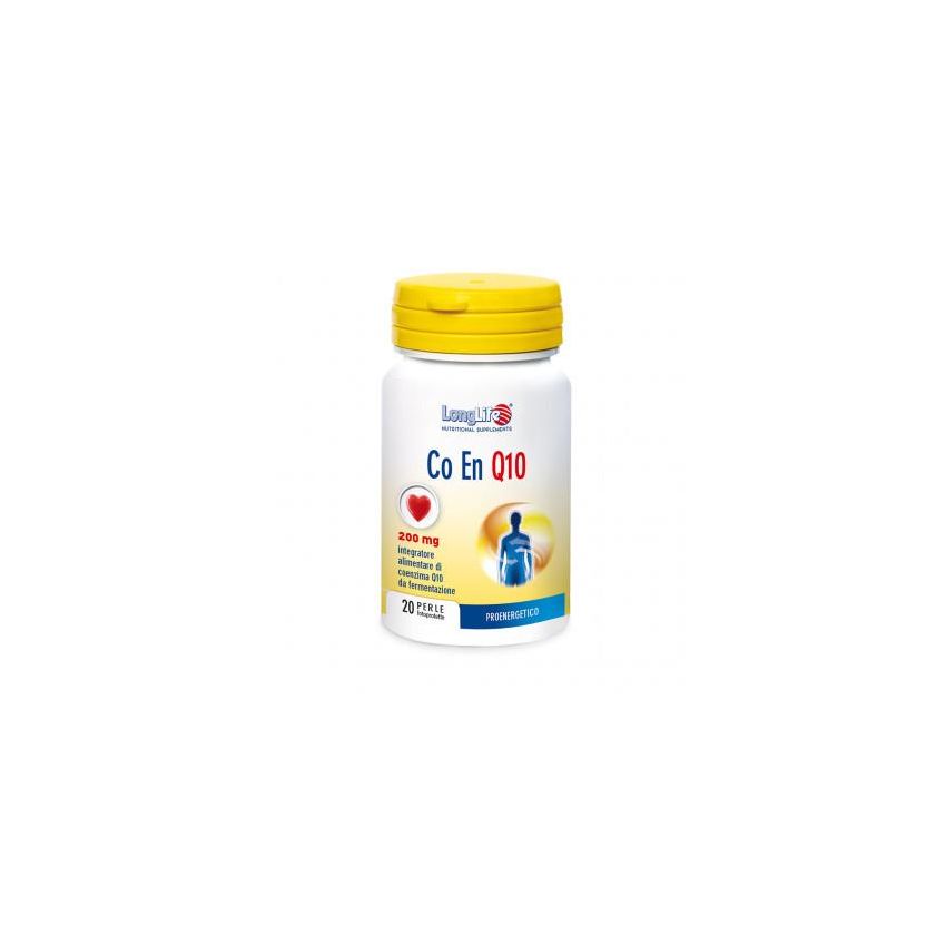 LongLife CoQ10 200mg - Confezione da 20 Perle