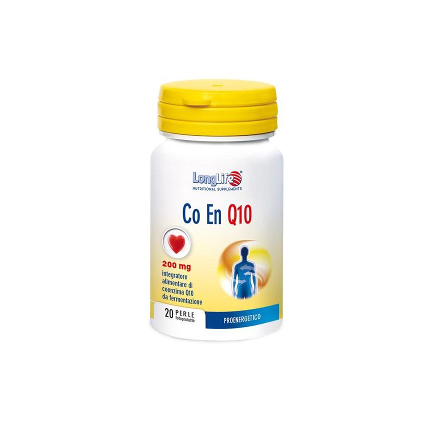LongLife CoQ10 200mg - Confezione da 20 Perle