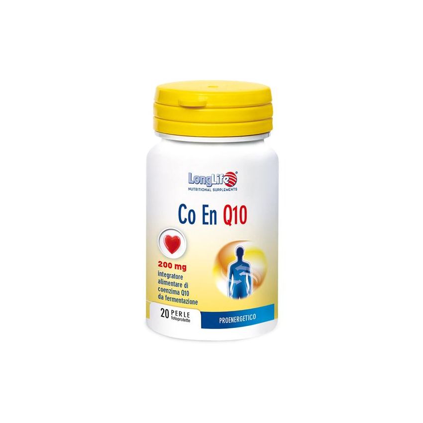 LongLife CoQ10 200mg - Confezione da 20 Perle