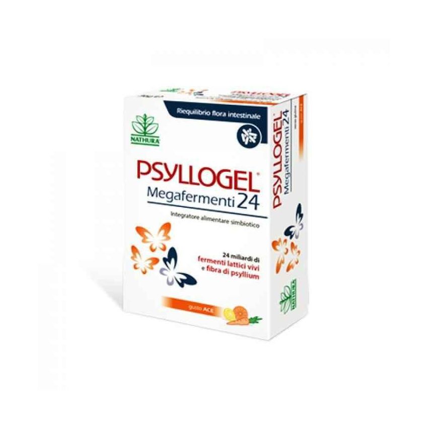 Psyllogel Megafermenti 24 per la Salute Digestiva, Gusto Ace