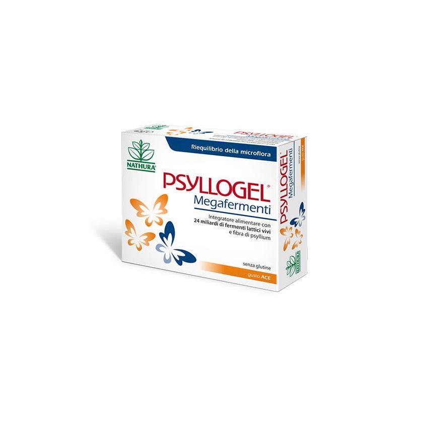 Psyllogel Megafermenti 24 per la Salute Digestiva, Gusto Ace