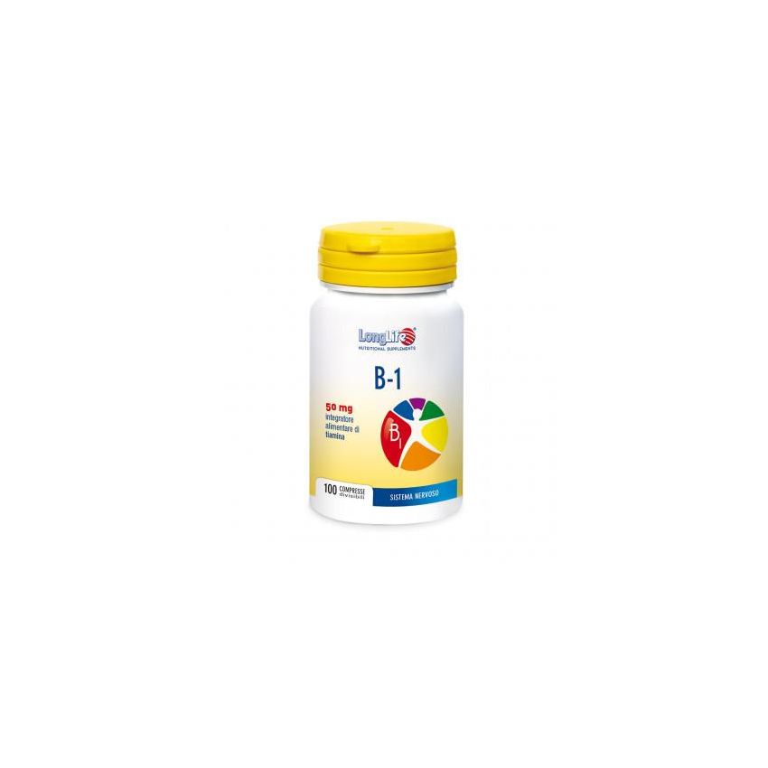 Longlife B1 50mg - 100 Compresse di Lunga Durata