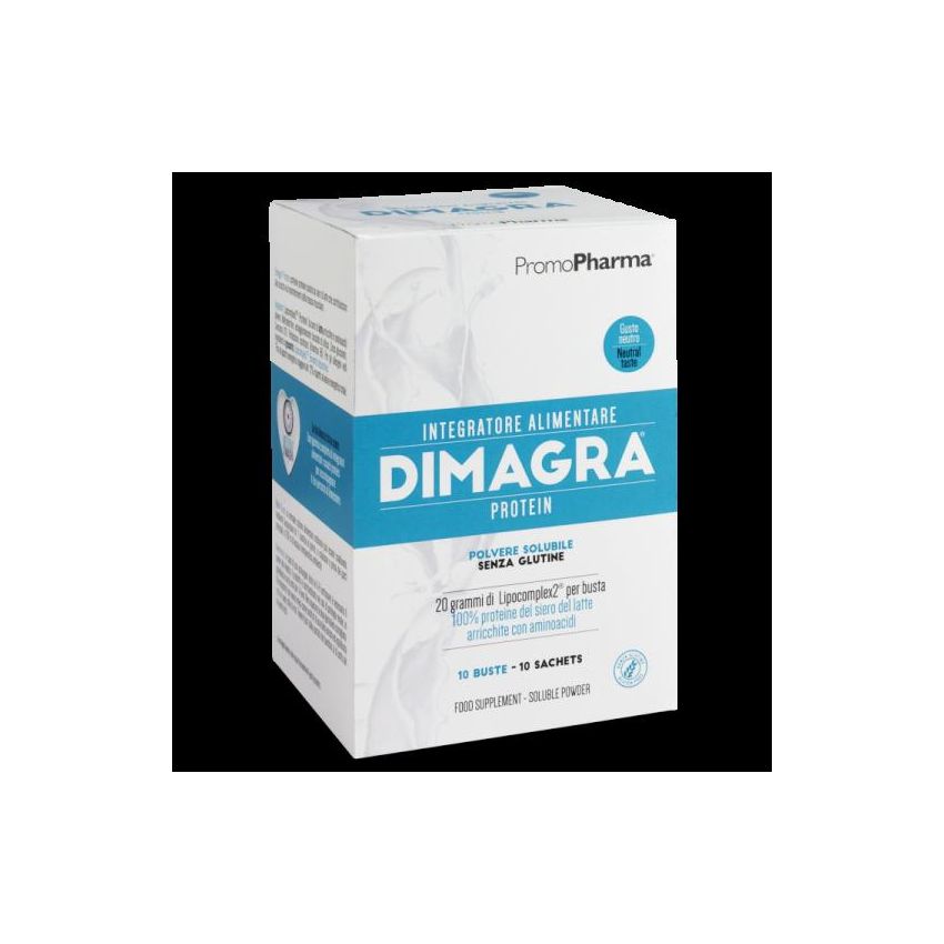 Dimagra Protein Neutro - Pacchetto di 10 Bustine