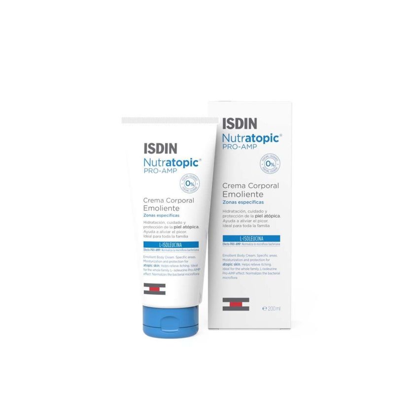 ISDIN Nutratopic Pro-AMP Emollient Body Cream 200ml