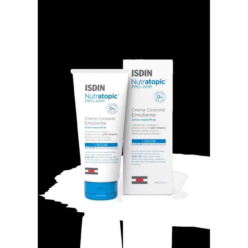 ISDIN Nutratopic Pro-AMP Emollient Body Cream 200ml