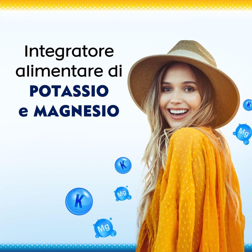 Polase Plus Integratore Alimentare con Magnesio e Potassio - Sapore Arancia Mandarino - 24 Bustine