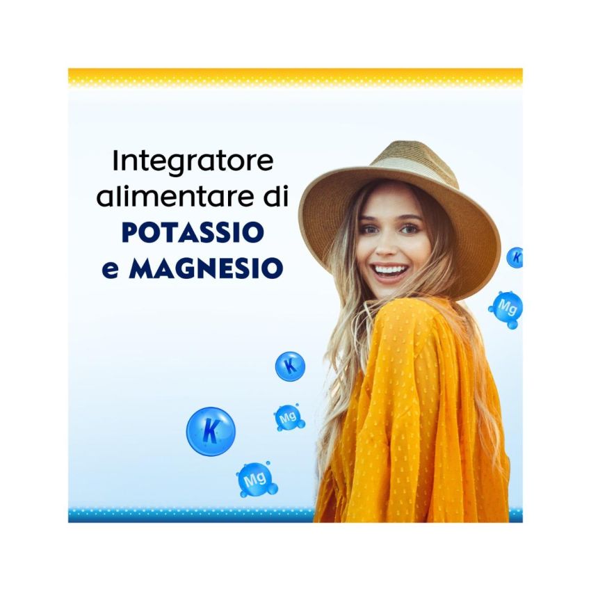 Polase Plus Integratore Alimentare con Magnesio e Potassio - Sapore Arancia Mandarino - 24 Bustine