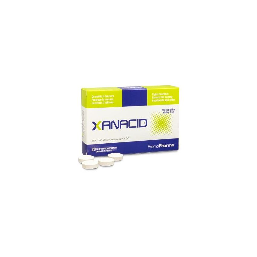 Xanacid Compresse Masticabili 20 Pezzi