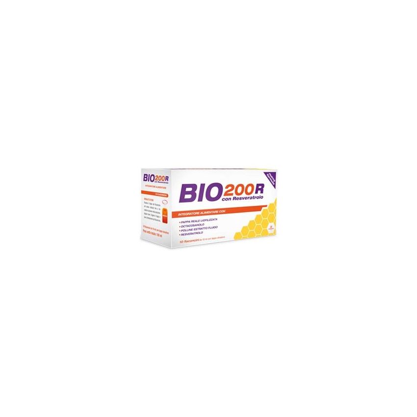 Bio200 Resveratrolo Naturale - Confezione da 10 Flaconi