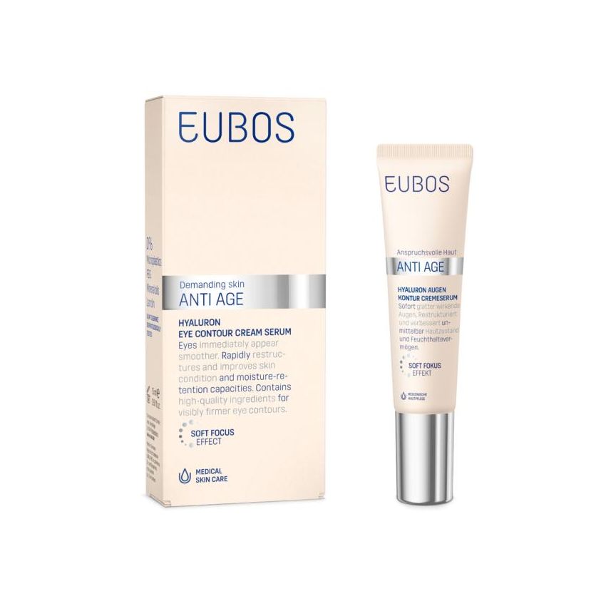 Eubos Hyaluron 15ml - Siero Contorno Occhi Idratante