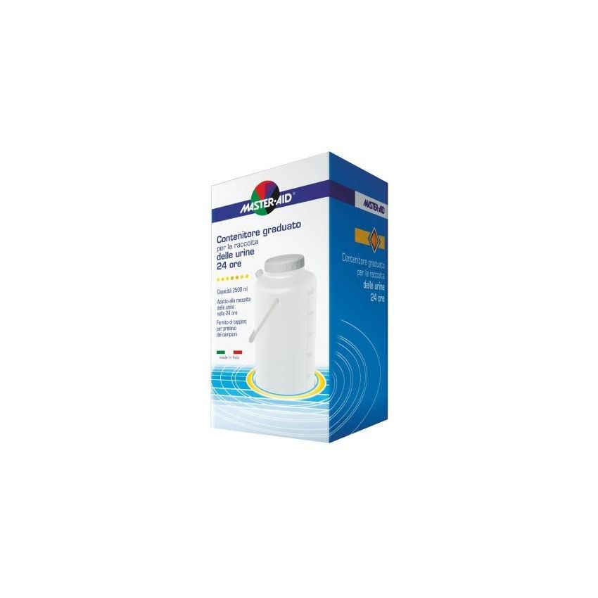Master-Aid Contenitore per la Raccolta di Urina 24 Ore, 2500ml