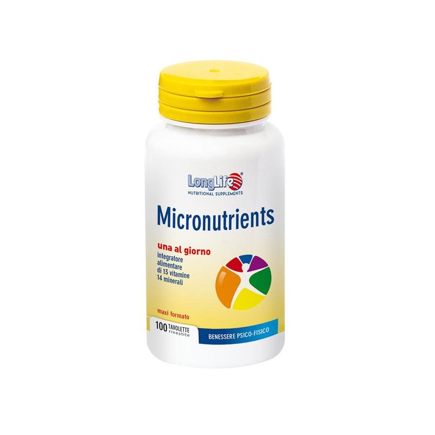 Longlife Micronutrients - 100 Tavolette