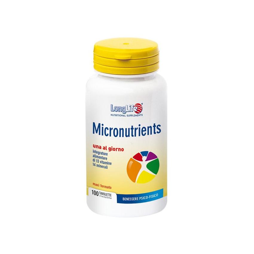 Longlife Micronutrients - 100 Tavolette