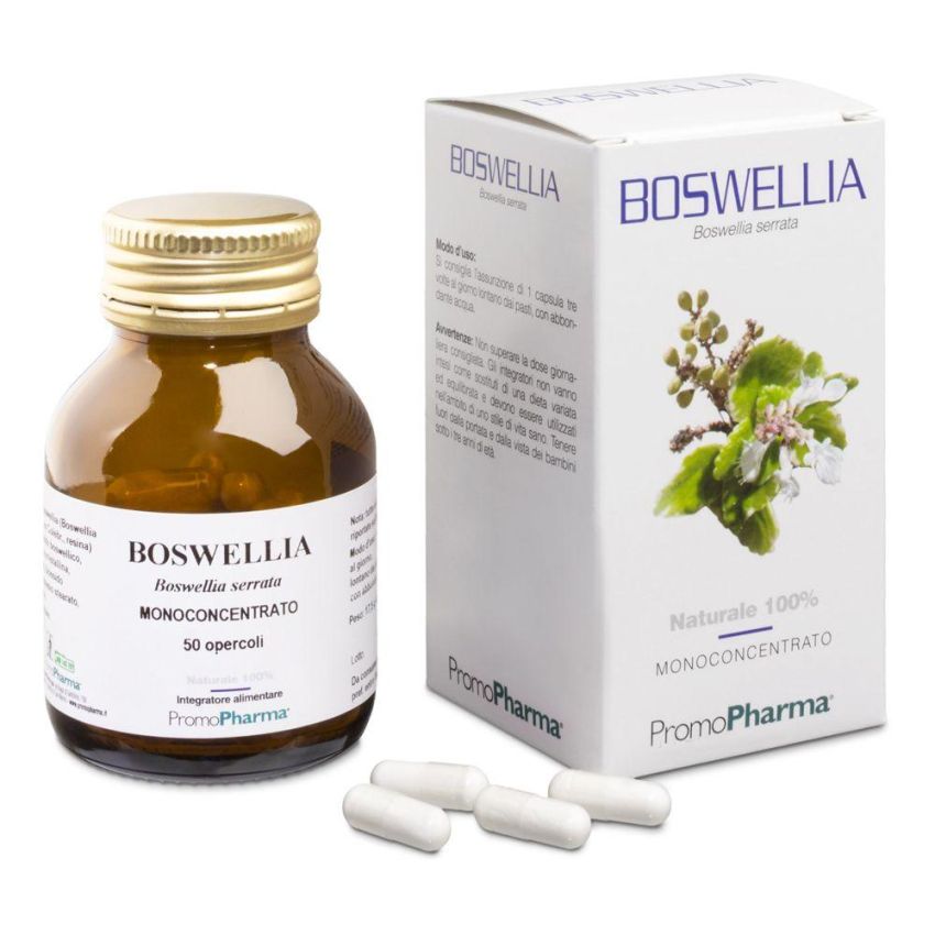 Boswellia Serrata Integratore Alimentare - Flacone da 50 Capsule