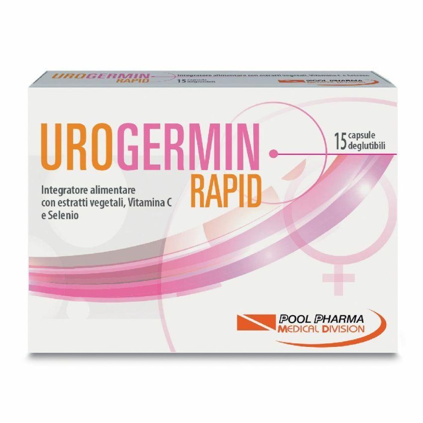 Urogermin Rapid - 15 Capsule per il Sistema Urinario