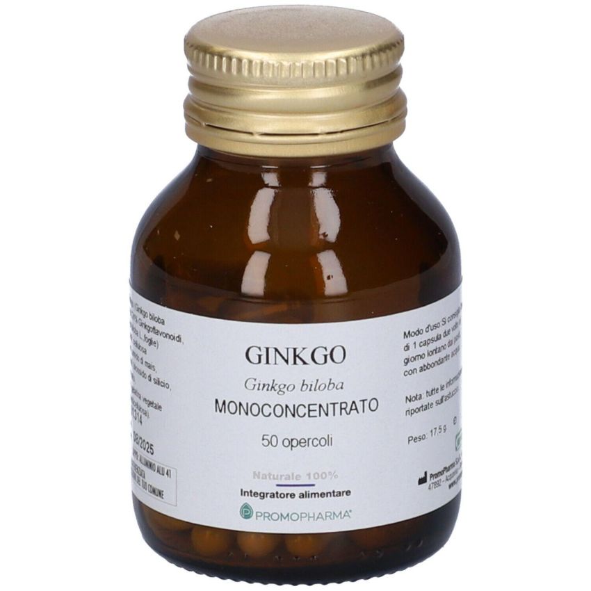 Promopharma Ginkgo Biloba 50 Capsule Supplemento