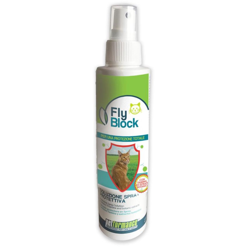 Flyblock Petformance Spray Antipulci per Gatti - 150ml