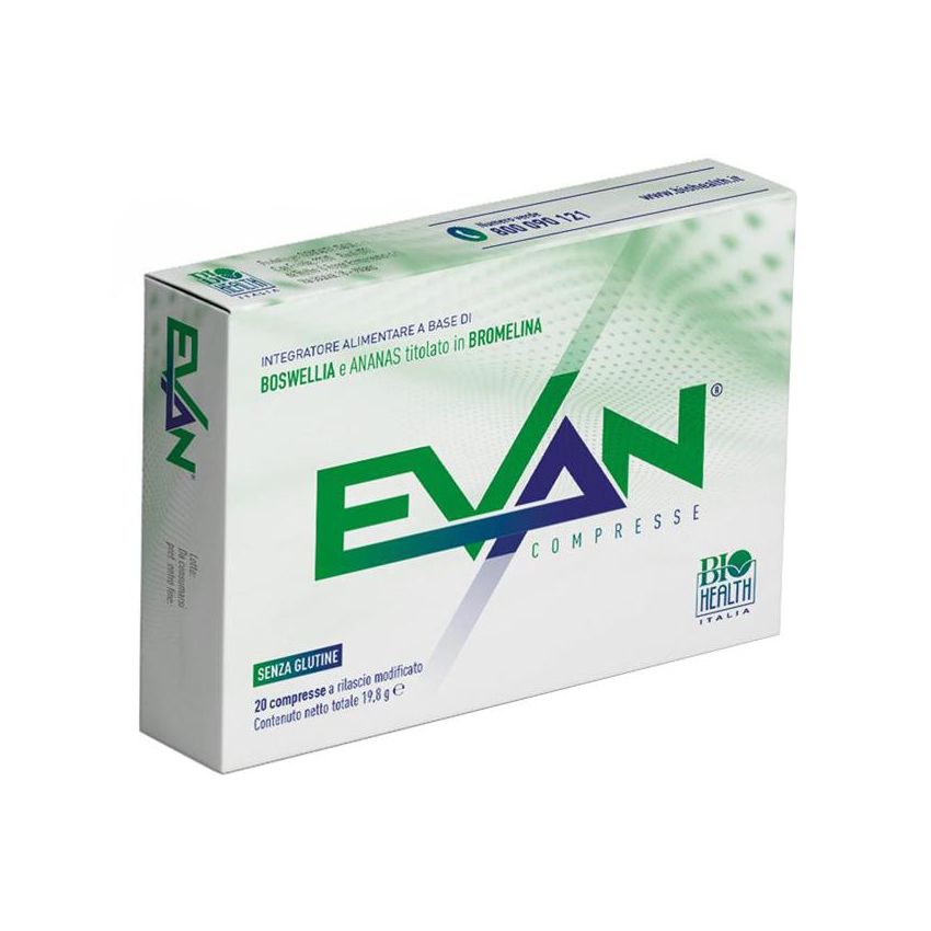 Evan - Confezione da 20 Compresse Effervescenti