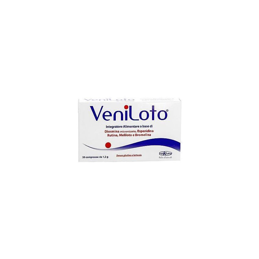 Veniloto - Integratore per la Circolazione, 30 Compresse