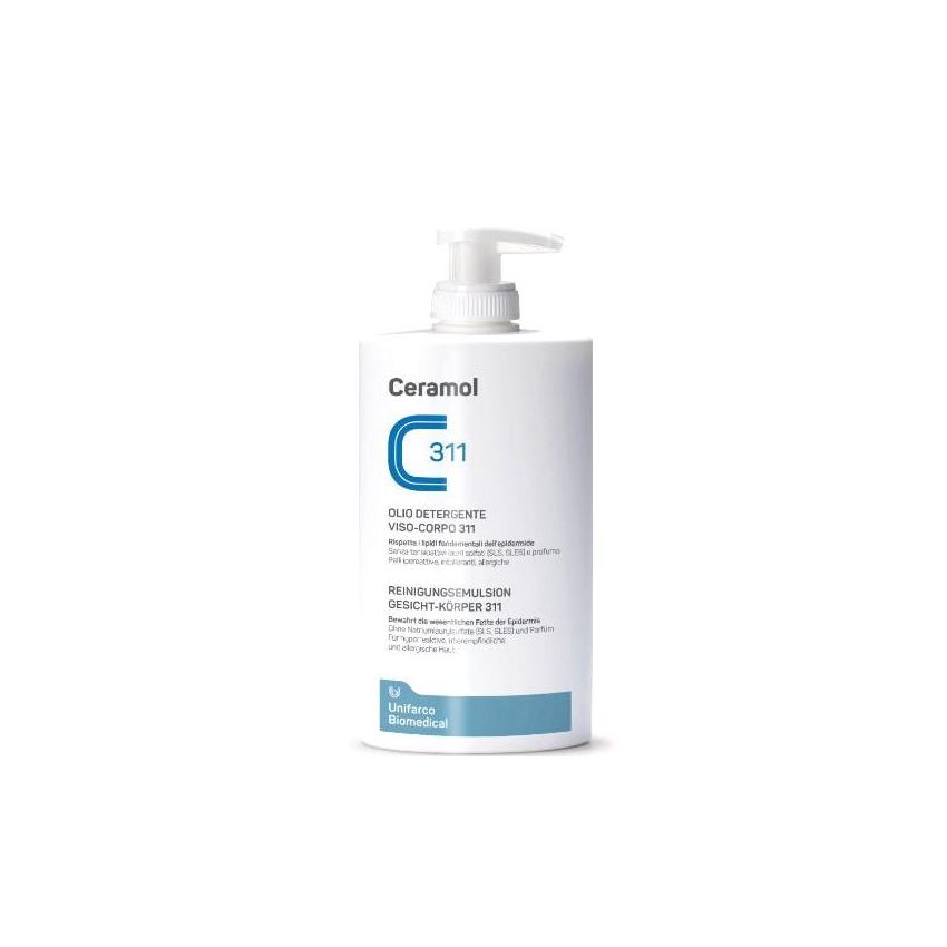 Ceramol 311 Olio Detergente Multifunzione per Viso e Corpo - 400ml