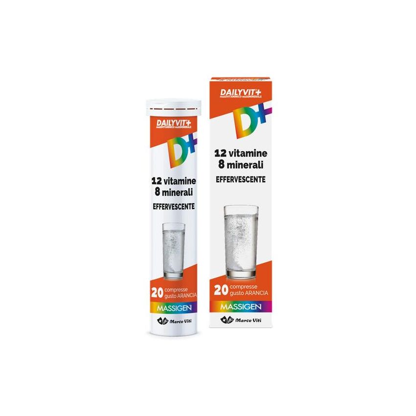 Massigen Dailyvit Effervescent Multivitamin - 20 Tablette