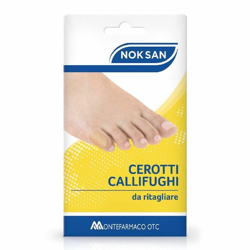 Noksan Cerotti Anti-Calli Ritagliabili, Confezione da 2 Pezzi